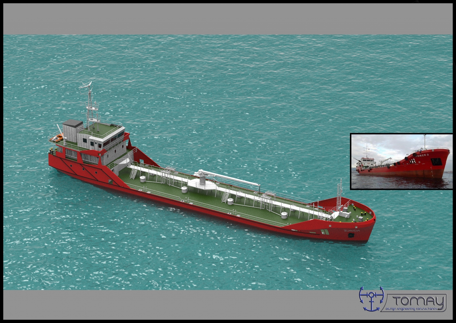 1650 DWT PRODUCT TANKER