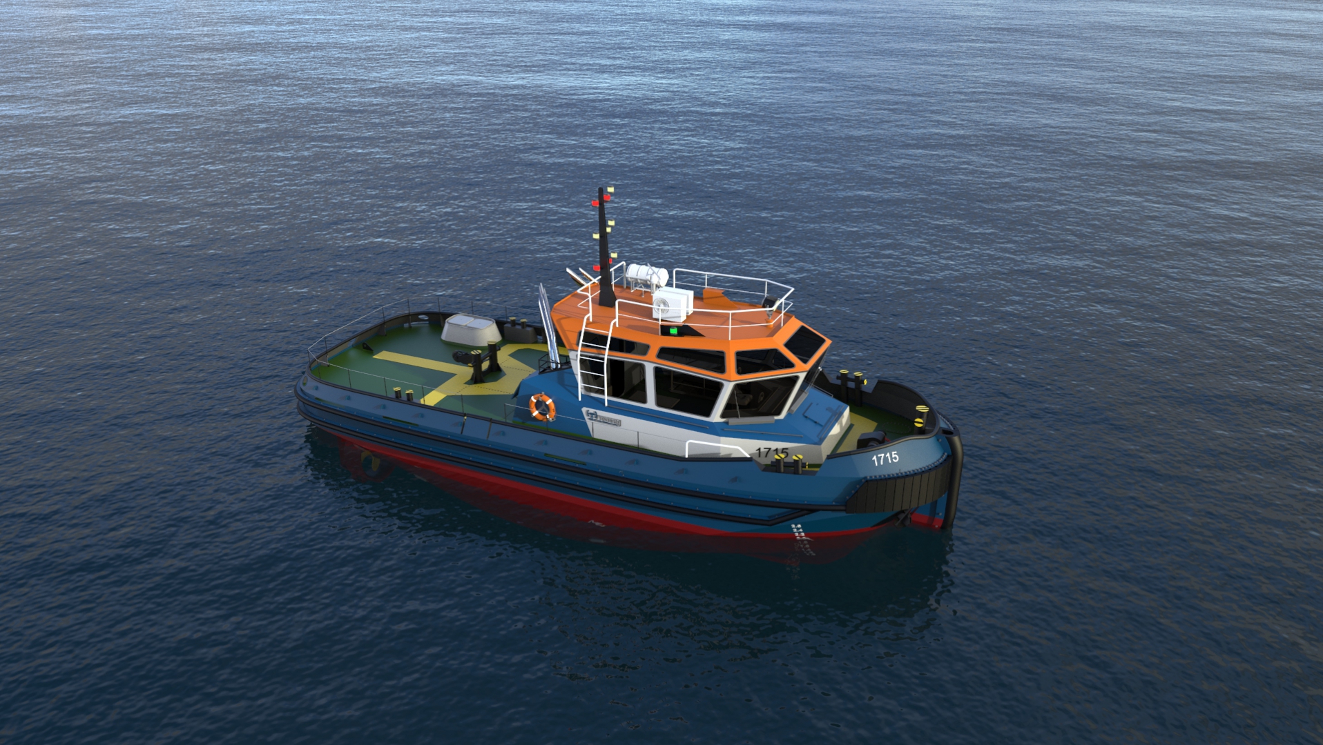 17m/15 DBP Mooring Boat