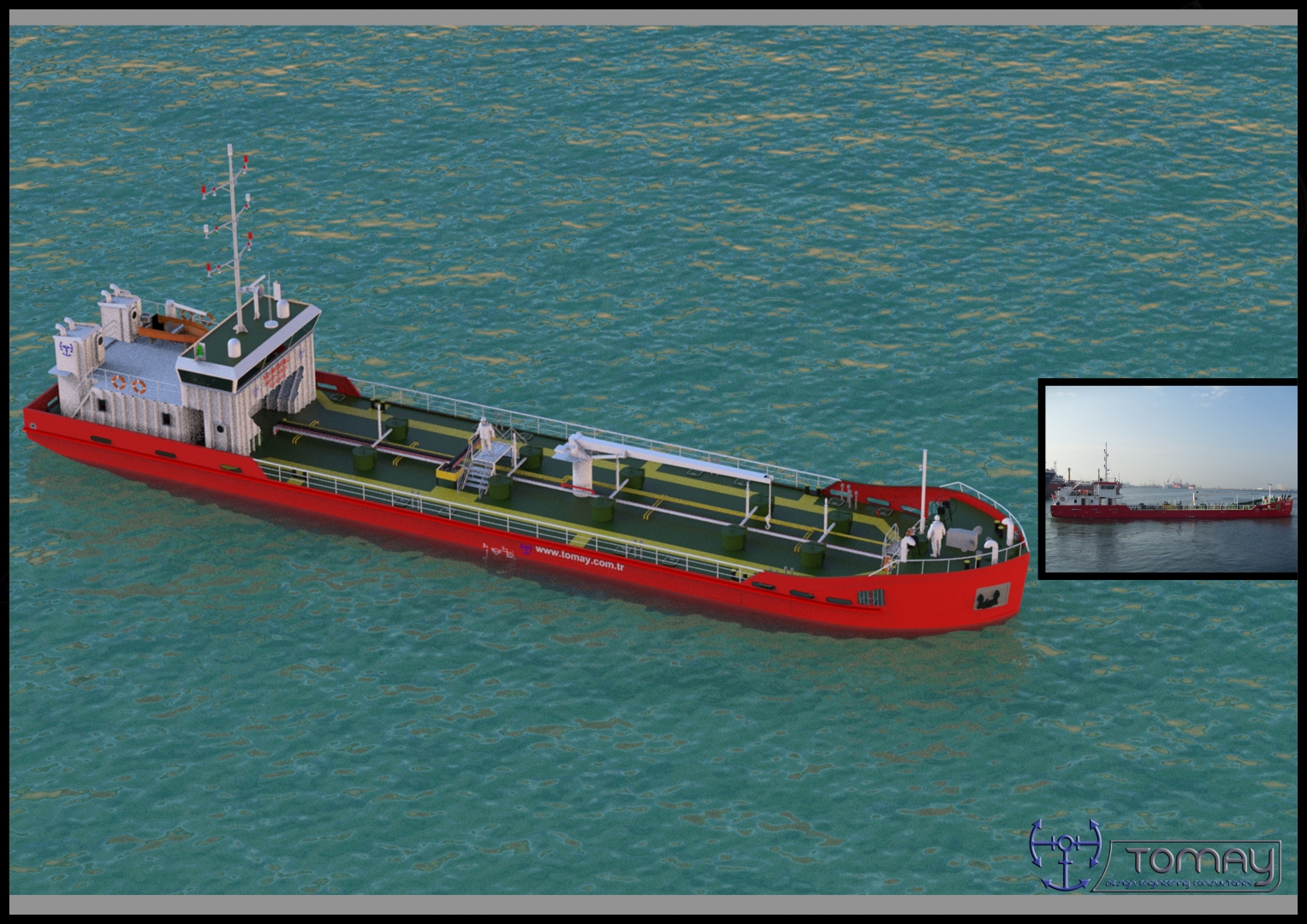 800 DWT PRODUCT TANKER